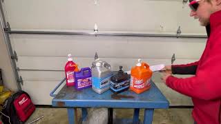 Best Mechanic Shop Soap Comparison Test / fast orange / Gojo / Zep / purple power hand cleaner