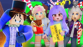 Попали На Шоколадную Фабрику! Roblox Wonka's