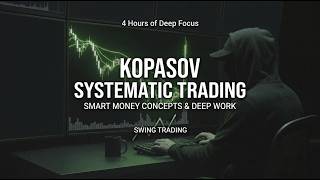 Institutional Trading Session | Deep Focus, Swing Trading & High-Timeframe Analysis | 4H