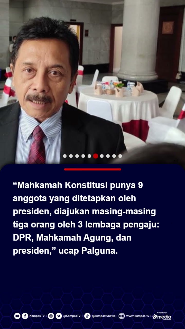 Ketua MKMK: Perubahan Tatib DPR Bisa Copot Pejabat Merusak Sistem Bernegara #dpr