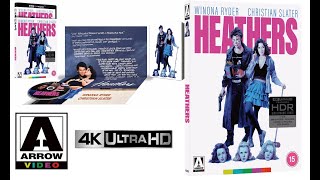 Heathers [Arrow Video 4K UHD Limited Edition] Winona Ryder & Christian Slater