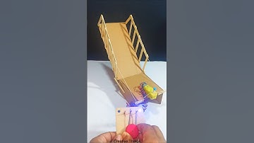 Folding Bridge Mechanism ° DC Motor #dcmotor #tech #bridge #shorts