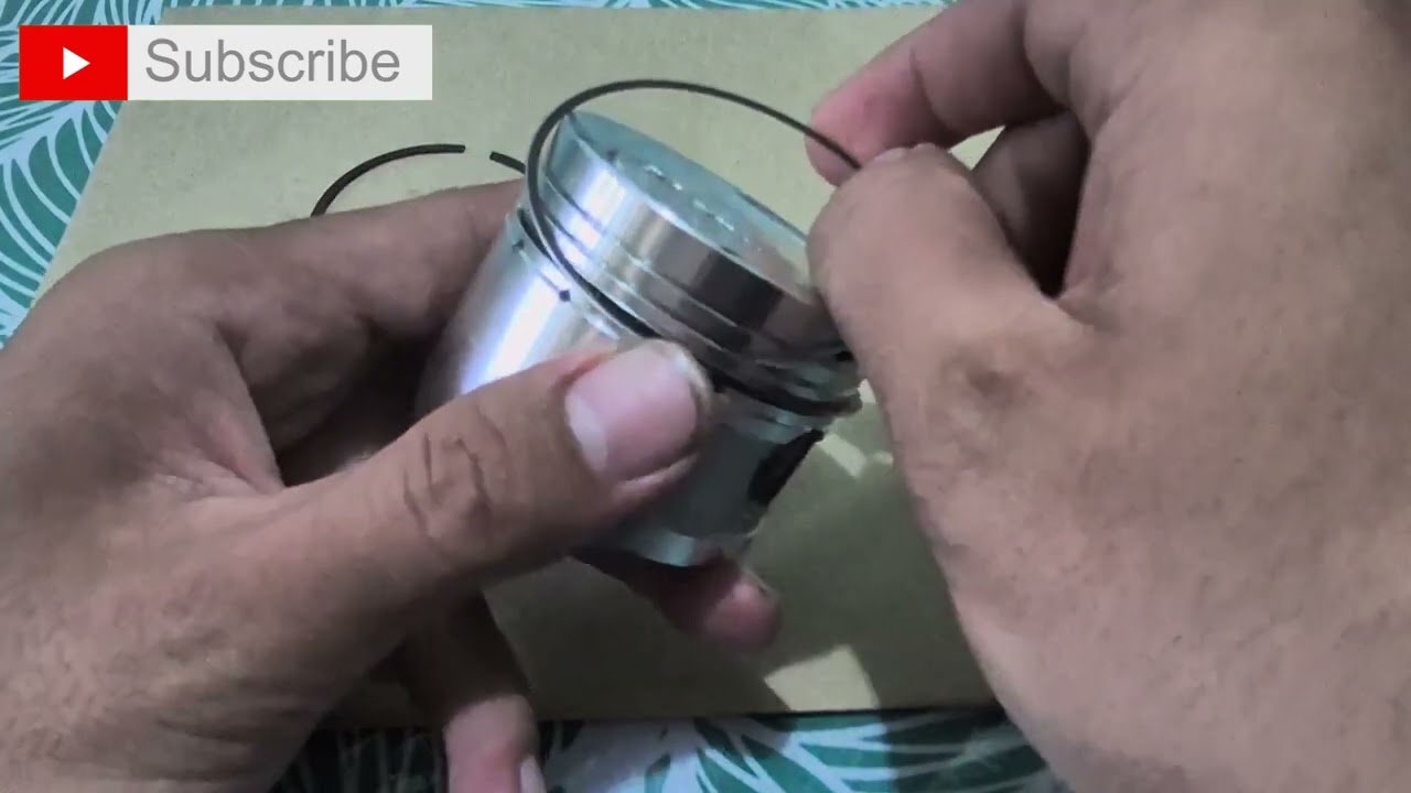 STEP BY STEP KUNG PAANO ANG TAMANG PAGINSTALL NG PISTON RING SA PISTON