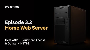 Home Web Server Ep 3.2 — HestiaCP Cloudflare Access and HTTPS for Domains Setup