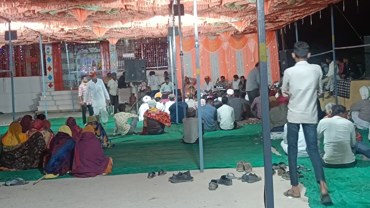 शीतला माता रात्रि जागरण बलूंदा गांव #live #video #viral 