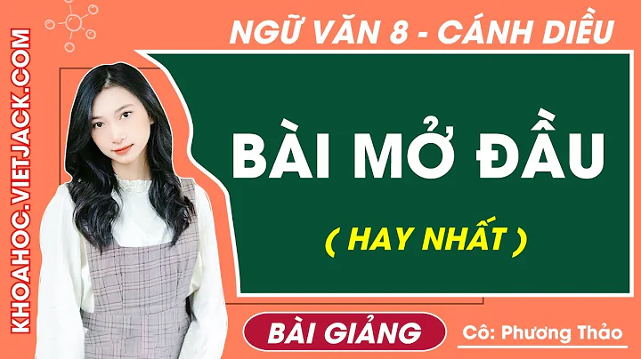 Bài mở đầu | Ngữ văn lớp 8 - Cánh diều (HAY NHẤT)