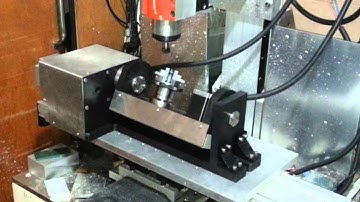 Mini cnc 5 Axis First RUN