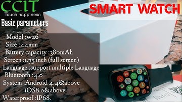 Apple watch series 6 (first copy) Model W26 Unboxing