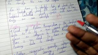 Difference between pattern recognition and pattern classification