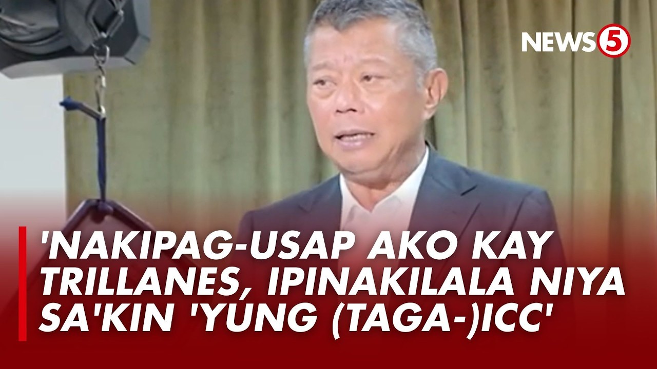 'Totoo 'yon': Remulla, kinumpirmang ipinakilala sa kanya ni Trillanes ang mga tauhan ng ICC
