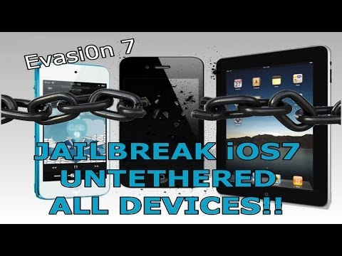 How To Jailbreak iOS 7- 7.0.5 Untethered - All Devices - Evasi0n 7 [HD]