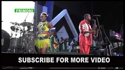NIGERIA NEWS : kuti EMBERACE JAGABA,perform live at holyfield vs tinubu boxing knockout