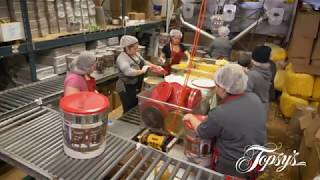 Topsy's Popcorn Factory - Watch how Topsy's popcorn is made and packaged