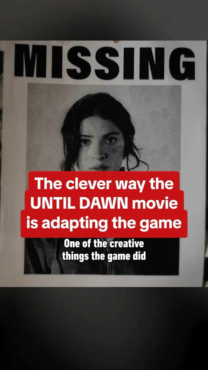 Until Dawn movie will be about teens stuck in a horror time loop. #untildawn #movie #gaming #sony