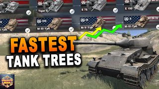 You Can Grind This Tanks for 5 DAYS! // Fastest Tank Trees