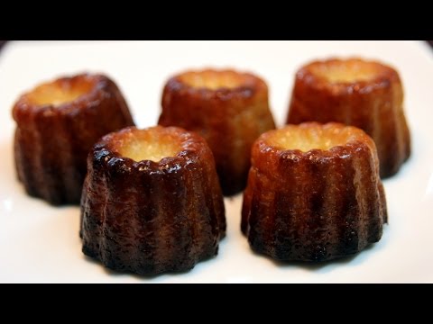 Canelés De Bordeaux - French Custard Mini Cakes Recipe - CookingWithAlia - Episode 338
