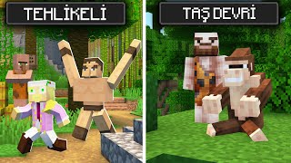 Minecraft Ama Ilkel Taş Devri̇ndeyi̇m