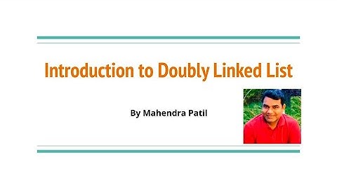 #LinkedList #DoublyLinkedList Introduction to Doubly Linked list (DLL)