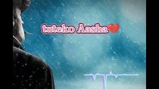 timilae samjera 2 !! tuteko Aasha Mero tuteko man💔 lyrics music video