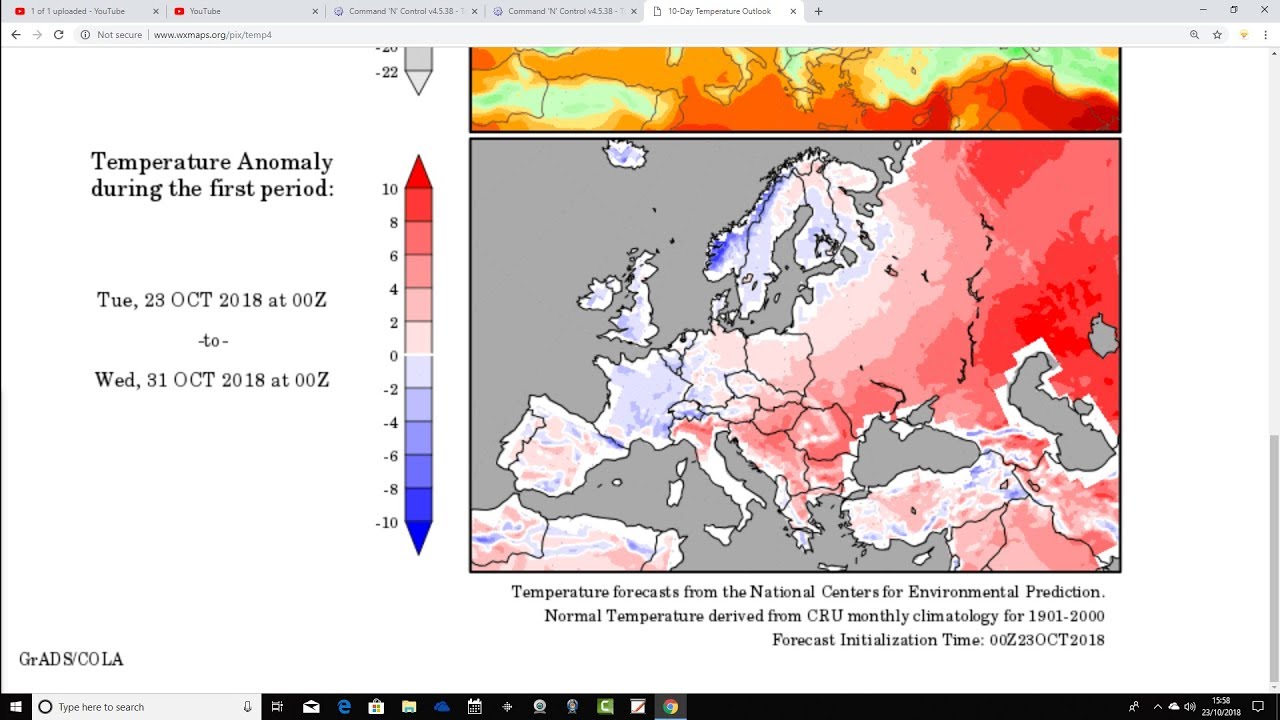 Northern Blocking For November? (23/10/18)