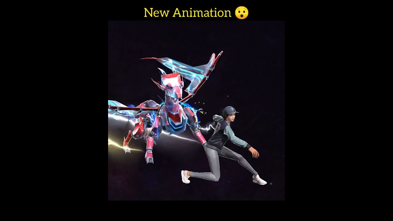 Free fire new Animation 😯 || New dragon animation || Garena Free fire. 