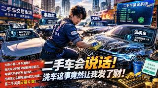 【新劇首發】大街小巷二手車遍地！我洗車之時意外解鎖神祕能力，每輛汽車都可與我對話，挖出黑心車販隱瞞的驚天內幕，靠二手買賣日進斗金！