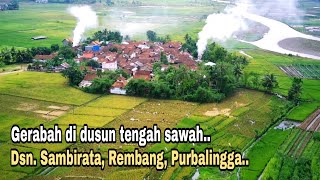 unique..!! village in the middle of rice fields producing pottery || rural life, in Purbalingga, ...
