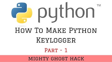 How to make python keylogger part 1 [EASY TUTORIAL]