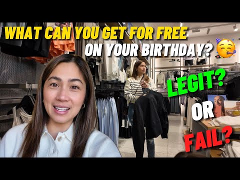 Can I Get BIRTHDAY FREEBIES? 🤔 | Diana Zubiri