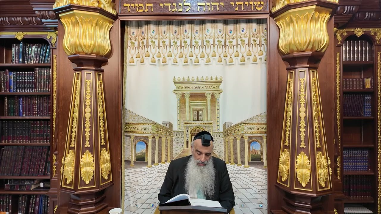 הרב מאיר דוד שמואלי - הלכות דברים הנוהגים בסעודה • ברכת "הטוב והמטיב" על היין סימן קע"ה