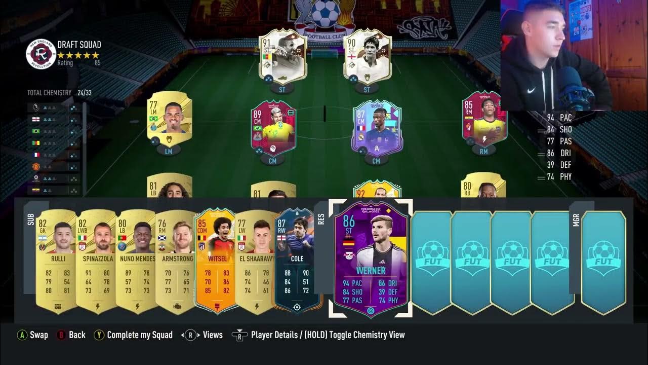 CAN I GET THE HIGHEST RATED FUT DRAFT FIFA 23? 13 DAY CHRISTMAS ADVENT CALENDER DAY 1