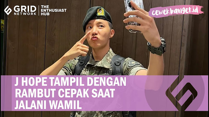 Jalani Wamil, J-Hope BTS Kini Jadi Prajurit Pasukan Khusus