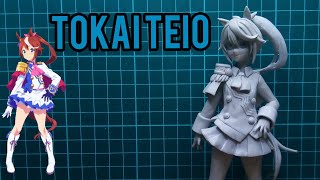 Tokai teio escultura anime