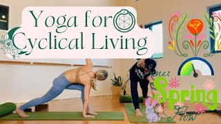 Yoga for Cyclical Living | Inner Spring Flow Class screenshot 2