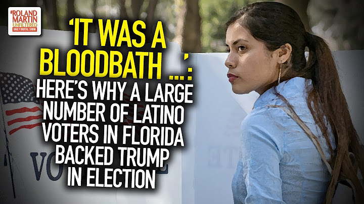 'It Was A Bloodbath ...': Here's Why A Large Number Of Latino Voters In FL Backed Trump In Election