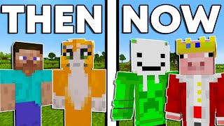 Minecraft Players: Then VS Now by FroggyDude 112,458 views 2 years ago 2 minutes, 23 seconds