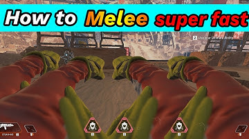 How to MELEE insanely FAST in Apex Legends - Tips & Tricks