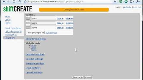 Build your own CMS with the ShiftCreate CMS system