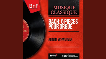 Thumbnail of Passacaglia and Fugue in C Minor, BWV 582: Passacaglia