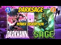 Darksage disrupts with power  marvel snap