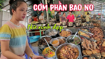 Quán cơm phần bao no áp dụng công nghệ cao ngon rẻ giá sinh viên khách đông nườm nượp