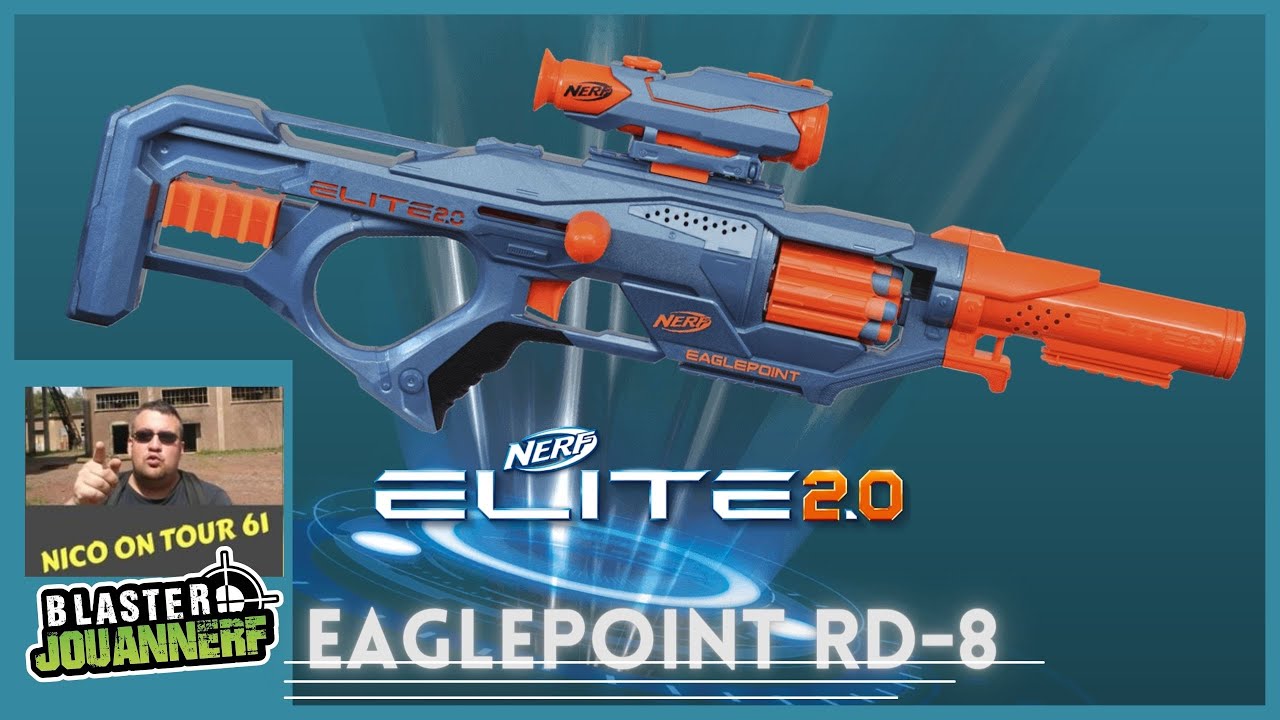 HASBRO Fusil Nerf Elite 2.0 Eaglepoint RD
