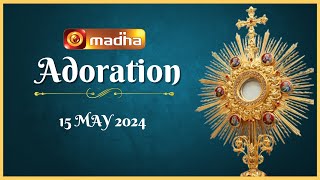 🔴 LIVE 15 May 2024 Adoration 11:00 AM | Madha TV