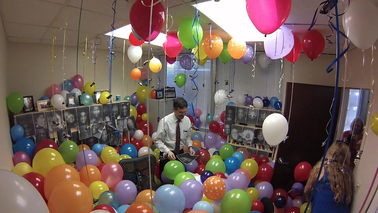 Birthday Office Prank - YouTube