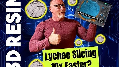 Lychee Slicer 10x faster at Slicing? Speed Test & Base Printing!