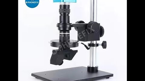 3D Digital Microscope With HDMI Camera 360-Degree Rotation Observation