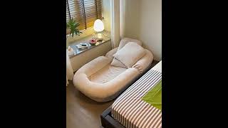 Human kennel Nordic Japanese style lazy sofa folding sofa sofa bed removable