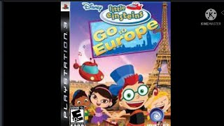 Opening To Little Einsteins Go To Europe 2008 Ps3 Game