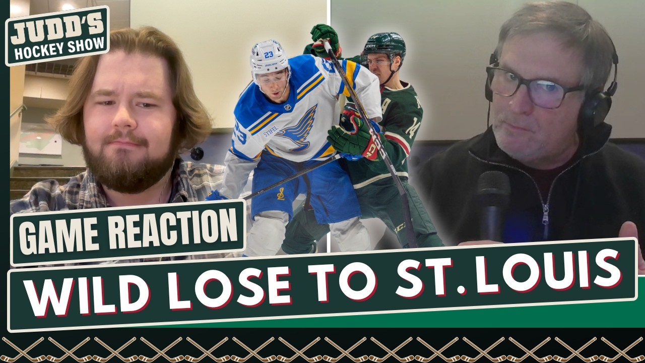 Minnesota Wild LOSE to St. Louis Blues with trade deadline looming