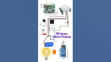 🤖💡 DIY PIR Motion Sensor Alarm - NO Arduino, EASY Build (BC547 Transistor)#shorts #shortvideo 💡